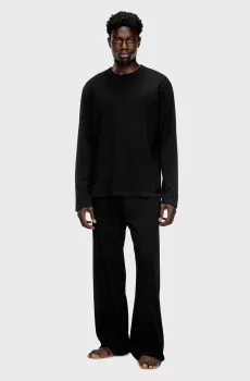 Мужская черная пижама (лонгслив, брюки) SET-ADRIAN-UTLT Черный S Diesel A19505 0PJBB