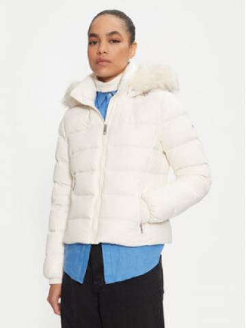 Tommy Hilfiger Пуховик WW0WW43520 Écru Regular Fit