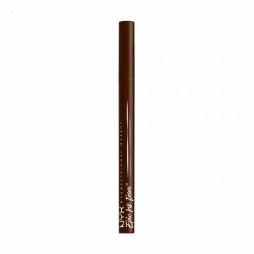 Подводка-фломастер для глаз NYX Professional Makeup Epic Ink Liner 04 Milk Chocolate, 1 мл Подводка-фломастер для глаз NYX Professional Makeup Epic Ink Liner 04 Milk Chocolate, 1 мл