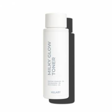 Тонер-молочко для зволоження та освітлення шкіри Hillary Milky Glow Toner, 100 мл Тонер-молочко для зволоження та освітлення шкіри Hillary Milky Glow Toner, 100 мл