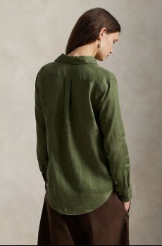 Льняная рубашка Polo Ralph Lauren