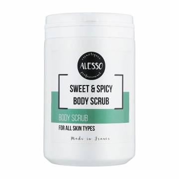 Скраб-пилинг для тела Alesso Professionnel Sweet & Spicy Body Scrub, 1 кг Скраб-пилинг для тела Alesso Professionnel Sweet & Spicy Body Scrub, 1 кг