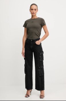 Хлопковая футболка Pinko