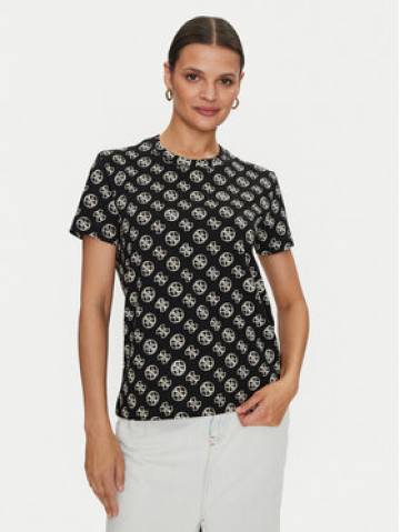 Guess Футболка Noemie V4YI04 I3Z14 Чорний Regular Fit Guess Футболка Noemie V4YI04 I3Z14 Чорний Regular Fit