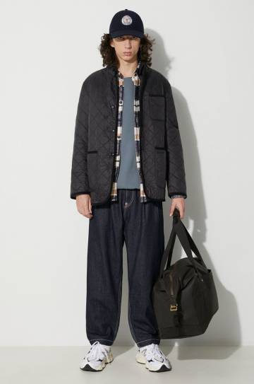Куртка Barbour Barbour Foreman Polarquilt мужская цвет чёрный переходная MQU1740 Куртка Barbour Barbour Foreman Polarquilt мужская цвет чёрный переходная MQU1740