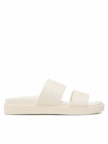 Calvin Klein Шльопанці Ergo Slide - Hf Mono HW0HW01535 Білий Calvin Klein Шльопанці Ergo Slide - Hf Mono HW0HW01535 Білий