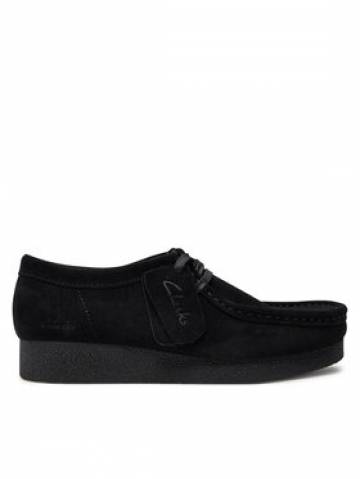 Clarks Туфлі Wallabee Evo Sh 26174746 Чорний Clarks Туфлі Wallabee Evo Sh 26174746 Чорний