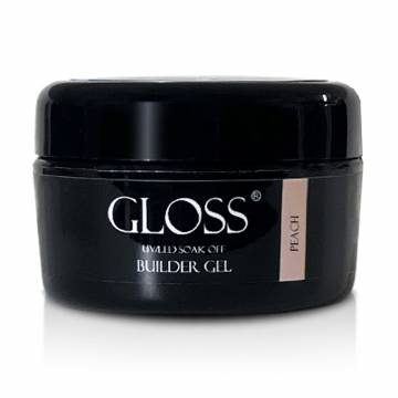 Однофазный гель для ногтей Gloss Builder Gel UV/LED Soak Off, Peach, 30 мл Однофазный гель для ногтей Gloss Builder Gel UV/LED Soak Off, Peach, 30 мл