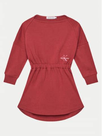 Calvin Klein Jeans Трикотажна сукня Monogram IG0IG02316 M Червоний Relaxed Fit Calvin Klein Jeans Трикотажна сукня Monogram IG0IG02316 M Червоний Relaxed Fit