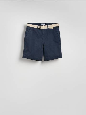 Reserved - Шорти slim fit - темно-синій - 9389N-59X Reserved - Шорти slim fit - темно-синій - 9389N-59X