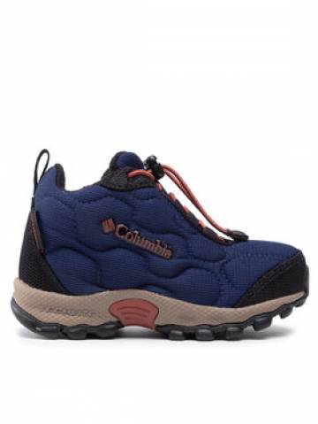 Columbia Трекінгові черевики Childrens Firecamp Mid 2 Wp BC1201 Cиній Columbia Трекінгові черевики Childrens Firecamp Mid 2 Wp BC1201 Cиній