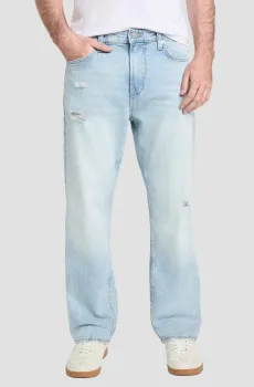 Мужские голубые джинсы Голубой 34 Guess M5GAR7.D4Z80;INBZ