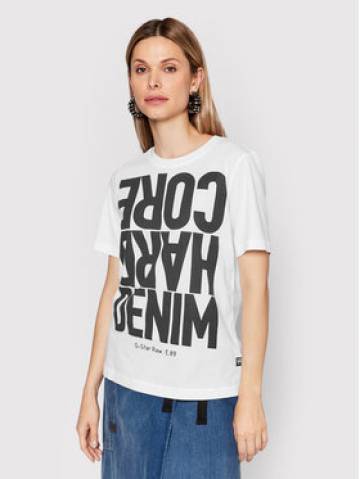 G-Star Raw Футболка Lyon D21661-4107-110 Білий Regular Fit G-Star Raw Футболка Lyon D21661-4107-110 Білий Regular Fit