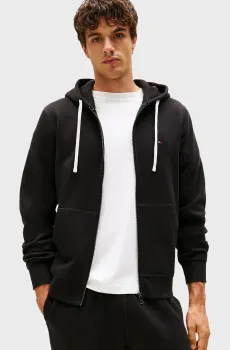 Мужское черное худи ESSENTIAL Черный S Tommy Hilfiger MW0MW37234