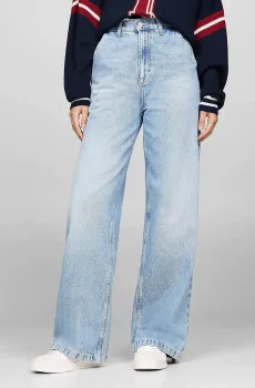 Женские голубые джинсы CLAIRE HGH WD TIE HEM CH7011 Голубой 28-32 Tommy Jeans DW0DW19293