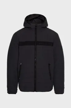 Мужская черная куртка GMD PADDED HOODED Черный M Tommy Hilfiger MW0MW31639