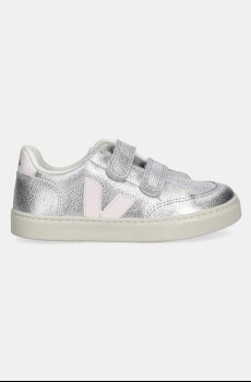 Детские кожаные кеды Veja Small V-12