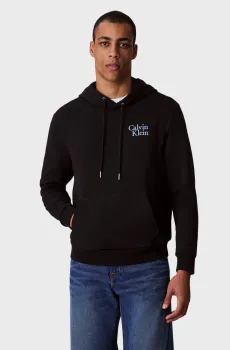 Мужское черное худи 350TERRY Черный XL Calvin Klein Jeans LV04RC295G