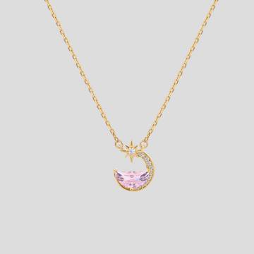 Серебряные подвески с позолотой Minimal 61123п-pink Серебряные подвески с позолотой Minimal 61123п-pink