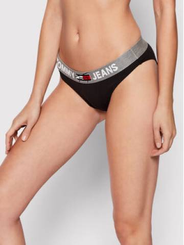 Tommy Jeans Класичні труси Bikini UW0UW02773 Чорний Tommy Jeans Класичні труси Bikini UW0UW02773 Чорний