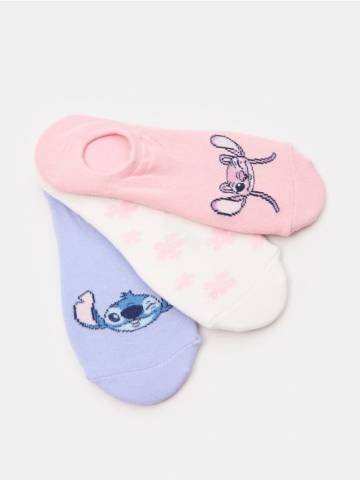 Шкарпетки, 3 пари Stitch - різнобарвний Шкарпетки, 3 пари Stitch - різнобарвний