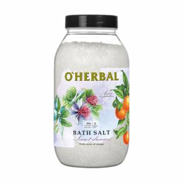 Соль для ванн OHerbal Aroma Inspiration Bath Salt Secret Dreams, 1.1 кг Соль для ванн OHerbal Aroma Inspiration Bath Salt Secret Dreams, 1.1 кг