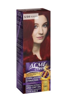Уценка! Стойкая крем-краска для волос Acme Color Permanent Cream-Hair Dye 5/54 Redwood, 115 мл