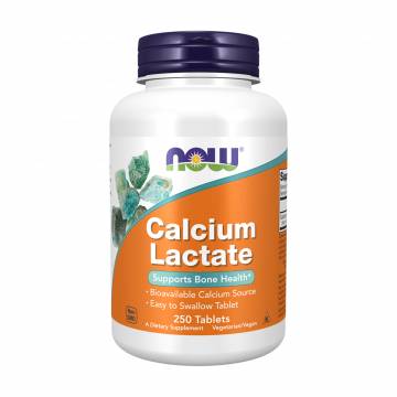 Кальций лактат NOW Foods Calcium Lactate, 250 таблеток Кальций лактат NOW Foods Calcium Lactate, 250 таблеток