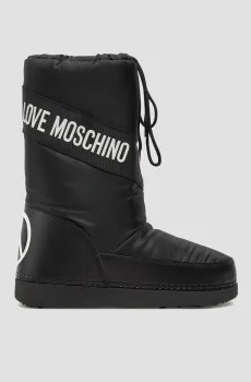 Женские черные дутики Черный 37 Moschino JA24032G1N.ISA;000