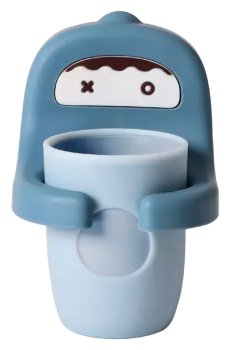 ​Стаканчик дитячий для зубних щіток Babyhood Роббі блакитний (BH-714В)