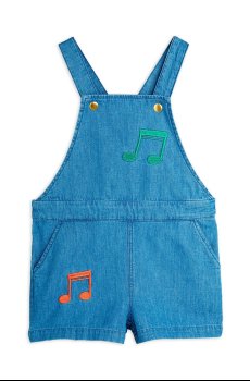Детский джинсовый комбинезон Mini Rodini Note