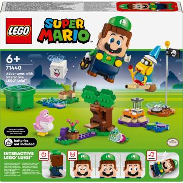 Конструктор LEGO Super Mario Пригоди з інтерактивним LEGO Луїджі (71440) Конструктор LEGO Super Mario Пригоди з інтерактивним LEGO Луїджі (71440)