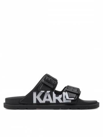 KARL LAGERFELD Шльопанці KL80978 Чорний KARL LAGERFELD Шльопанці KL80978 Чорний