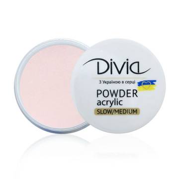 Акриловая пудра для ногтей Divia Acrylic Powder Slow/Medium, AS14 Double Dark Pink, 18 г (Di1807) Акриловая пудра для ногтей Divia Acrylic Powder Slow/Medium, AS14 Double Dark Pink, 18 г (Di1807)