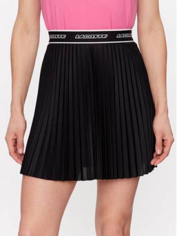 Lacoste Спідниця в складку JF4342 Чорний Regular Fit Lacoste Спідниця в складку JF4342 Чорний Regular Fit