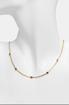 Колье с позолотой Answear.LAB из серебра 925 пробы, покрытого 18-каратным золотом