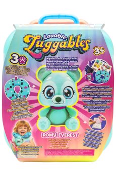 Детский набор-сюрприз Lovable Luggables с чемоданчиком и мягкой игрушкой Romy, от 3 лет (29538)
