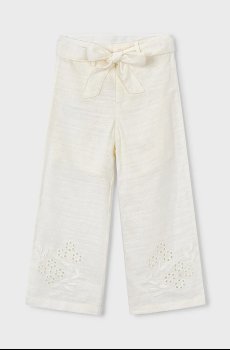 Детские брюки с добавлением льна Mayoral
