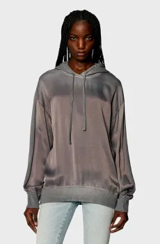 Женское серое худи F-BUXT-HOOD-SC Серый XS Diesel A12054 0EPAB