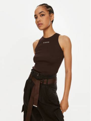 Pinko Топ Distinto 100822 A22X Коричневий Regular Fit Pinko Топ Distinto 100822 A22X Коричневий Regular Fit