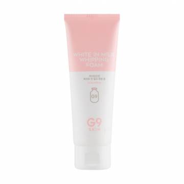 Осветляющая пенка для умывания G9Skin White In Milk Whipping Foam, 120 мл Осветляющая пенка для умывания G9Skin White In Milk Whipping Foam, 120 мл
