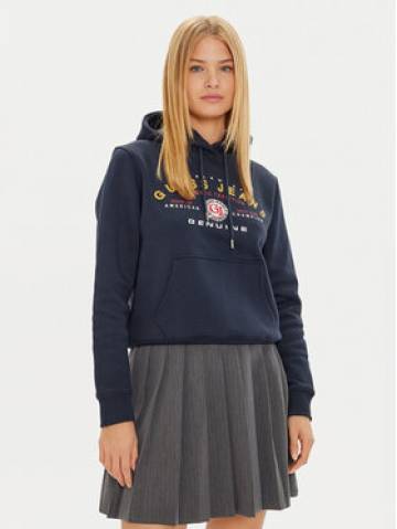 Guess Jeans Світшот W4BQ20 KC811 Cиній Regular Fit Guess Jeans Світшот W4BQ20 KC811 Cиній Regular Fit