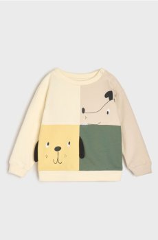 Кофта з круглим вирізом - різнобарвний