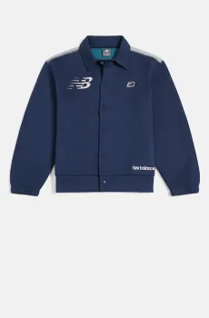 Детский синий бомбер Premium Синий 9-10Y New Balance YJ61U5VFNNY