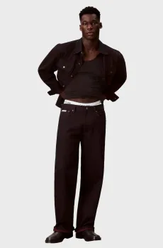 Мужские черные джинсы BAGGY MERLOT Черный 29-32 Calvin Klein Jeans LV04RD728G