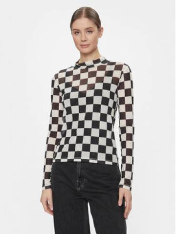 Vans Світшот Position Mesh Mock Neck VN000F73Y281 Чорний Regular Fit Vans Світшот Position Mesh Mock Neck VN000F73Y281 Чорний Regular Fit