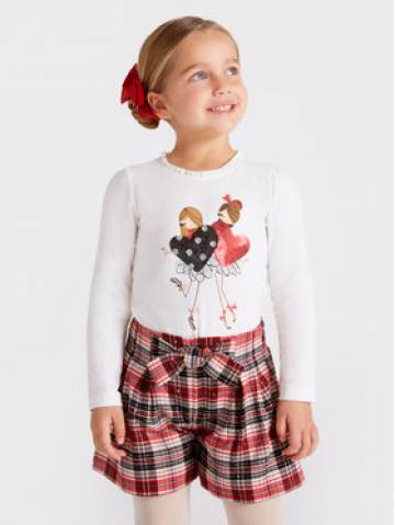 Mayoral Шорти з тканини 4210 Бордовий Regular Fit Mayoral Шорти з тканини 4210 Бордовий Regular Fit