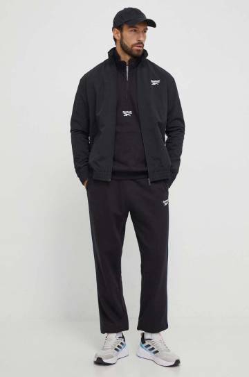 Хлопковая футболка Reebok Classic Basketball цвет серый с принтом Хлопковая футболка Reebok Classic Basketball цвет серый с принтом