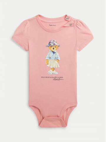 Polo Ralph Lauren Дитяче боді 310942270001 Рожевий Polo Ralph Lauren Дитяче боді 310942270001 Рожевий