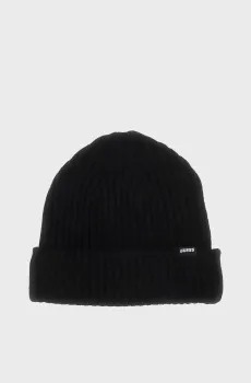 Мужская черная шерстяная шапка Черный ONESIZE Guess Z5YZ02.Z3P50;JBLK